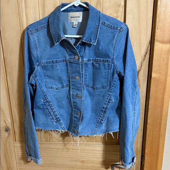 Industry Republic Clothing Blue Denim Jacket - Picture 1 of 7